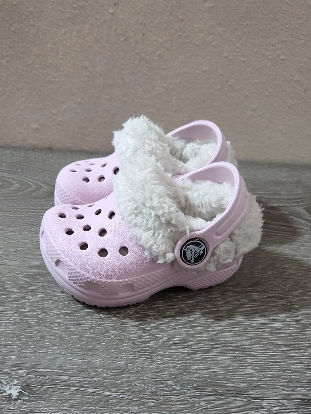 Crocs Mammoth Lined Clog Infant Size 2-3 Pink New Without Tags